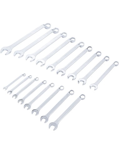 Set 17 pezzi chiavi combinate bocca...