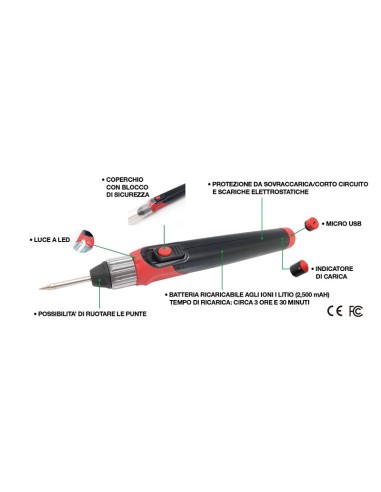 Mini saldatore a batteria...