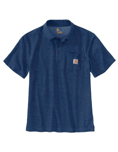 Polo CARHARTT colore 413 blu cobalto...