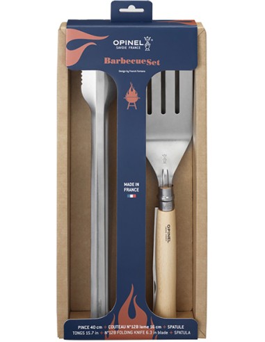 Set barbecue OPINEL - paletta, pinza...