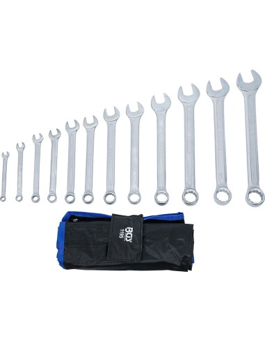 Serie chiavi combinate cromate in...
