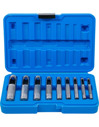 Set 9 pezzi fustelle da 3-12 mm BGS565