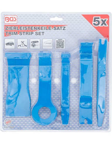Set 5 pezzi utensili per finiture...