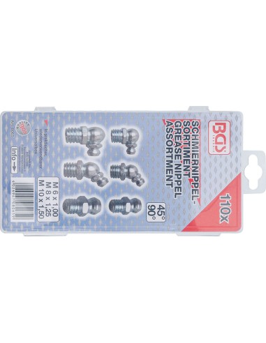 Assortimento 110 pezzi ingrassatori...