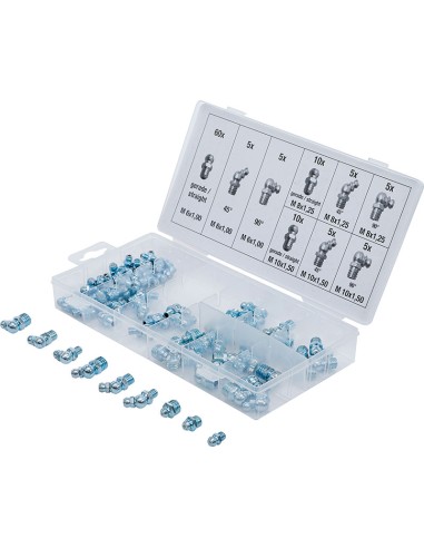 Assortimento 110 pezzi ingrassatori...